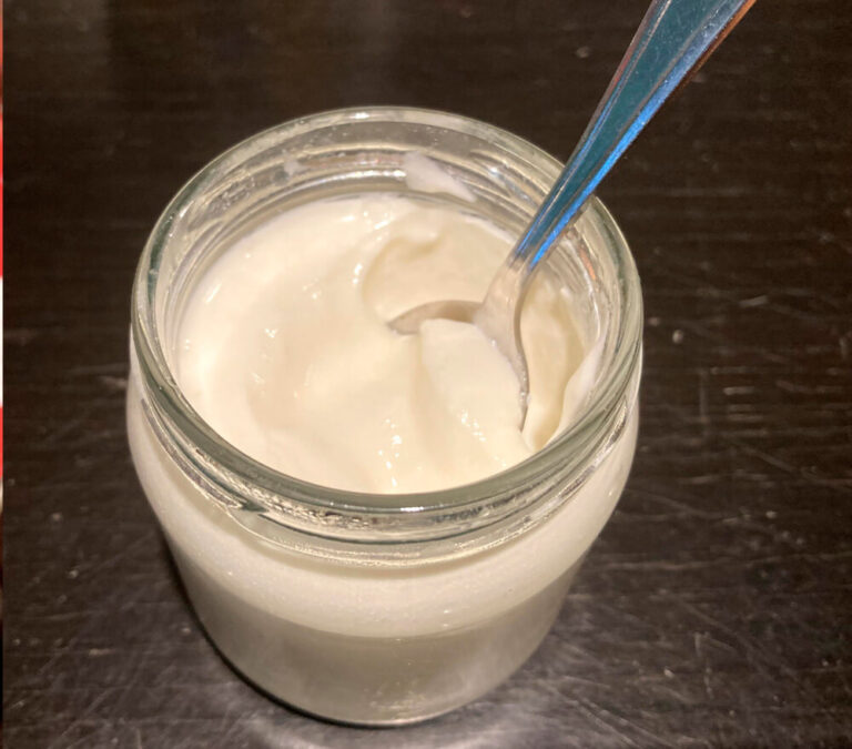 Yogurt casero con yogurtera