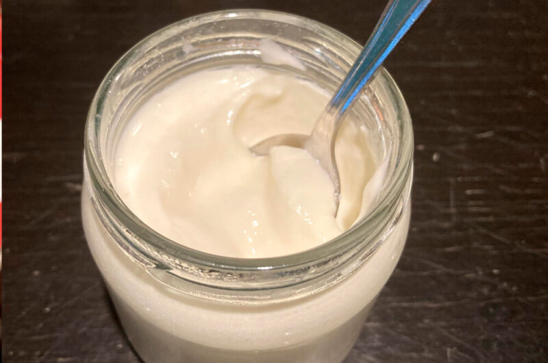 Yogurt casero con yogurtera